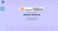 Desktop Screenshot of medical-vision.com